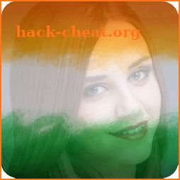 India Flag Photo DP & Name Letter Art icon