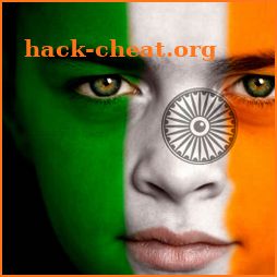 India Independence Day Strickers, Flag face & DP icon