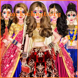 Indian Bride Stylist Dressup & Beauty Makeup Game icon