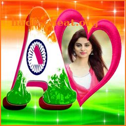 Indian Flag Letter Photo Frames icon