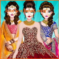 Indian Girl Bridal Makeup Game icon