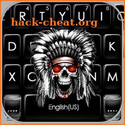 Indian Horror Skull Keyboard Theme icon