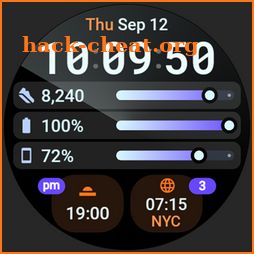 InfoHub Watch Face icon