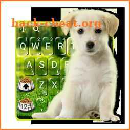 Innocent Cute Puppy Keyboard Theme icon