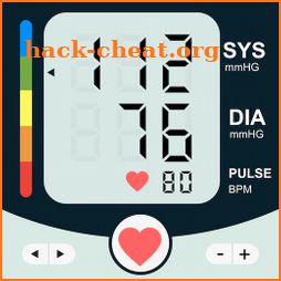Instant blood pressure tracker icon