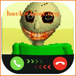 instant video call baldi/scary : simulator icon