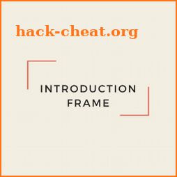 Introduction Frame icon