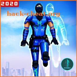 Invisible Ninja Rope Hero: Light Speed Robot Games icon