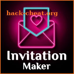 Invitation Card Maker Free Greeting Cards, Invites icon