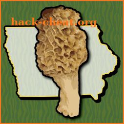 Iowa Mushroom Forager Map Morels Chanterelles icon