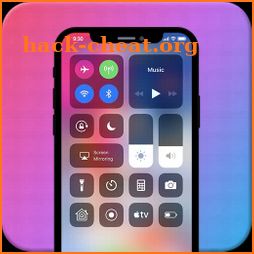 Iphone X Launcher, Control Center icon