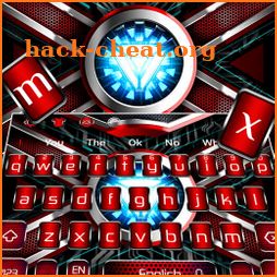 Iron Hero Red Reactor Keyboard icon