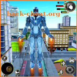 Iron Super Rope Hero - Gangstar Crime Fighting 3D icon
