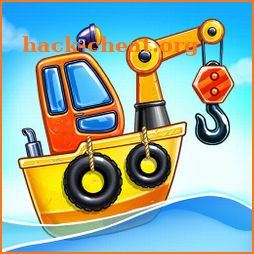 Island Game. Building a House. Kids Games for Boys icon