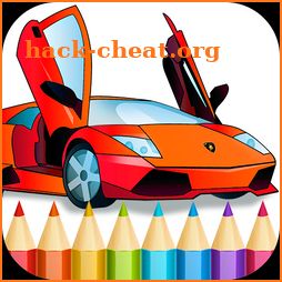 Italian Cars Coloring Book icon