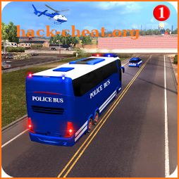 Jail Prisoner Police Bus Transport Parking icon