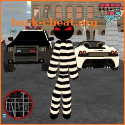 Jailbreak Stickman Rope Hero Gangstar Crime icon