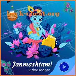 Janmashtami video Maker : Krishna Status 2020 icon