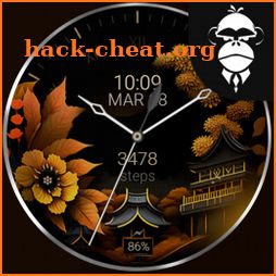 Japan Floral watch face icon