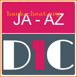 Japanese Azerbaijani Dictionary translator (Dic1) icon