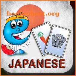 Japanese flash cards for kids icon