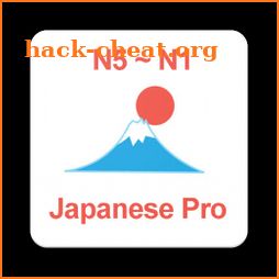 Japanese Pro (Learn A - Z, JLPT N5 ~N1, JPro) icon