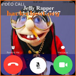 Jeffy the Rapper Video Call -aka j-fee puppet icon