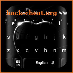Jet Black Apple Keyboard icon