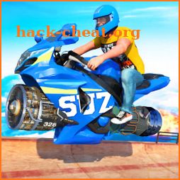 Jet Hover Bike Racing - Mega Ramp Racing Stunts icon