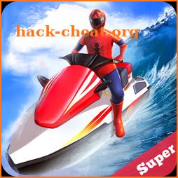 Jetski Water Racing: Superheroes League icon