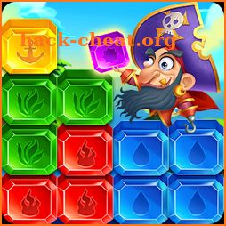 Jewel Cube Blast：Crazy Pirate icon