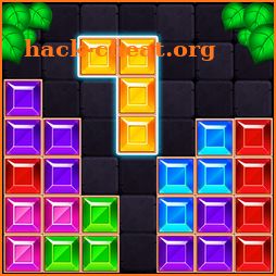 jewel puzzle block icon