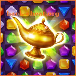 Jewels & Genies: Aladdin Quest - Match 3 Games icon