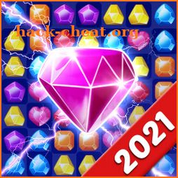 Jewels Crush Legend- Diamond & Gems Free Match 3 icon