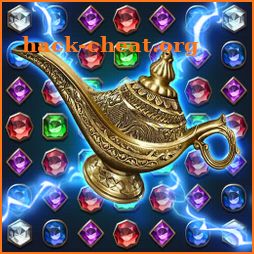 Jewels Magic Lamp : Match 3 Puzzle icon