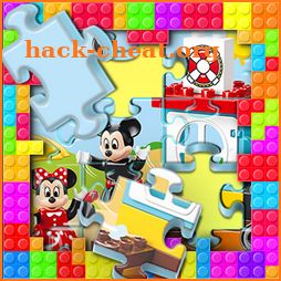 Jigsaw Mickey lego Kids icon
