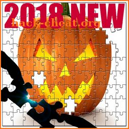 Jigsaw Puzzle Halloween icon