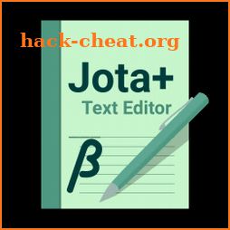 Jota+ β (Text Editor) icon