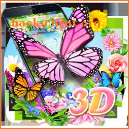 Joyful 3D Flower Garden Theme icon