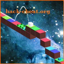 Jumping Game | Cube Jump Mega Ramp | Space Game icon