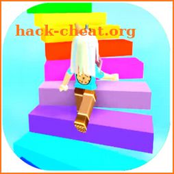 Jumping Into Rainbows Random Game Play Obby Guide icon