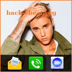 Justin Bieber video call prank icon