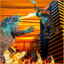 Kaiju Godzilla vs King Kong 3D icon