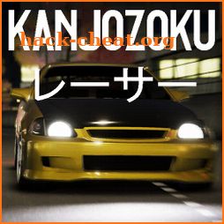 Kanjozokuレーサ Racing Car Games icon