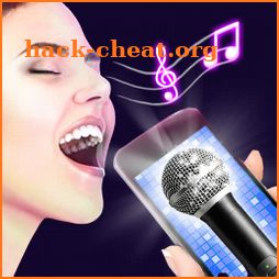 Karaoke voice sing & record icon