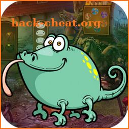 Kavi Escape Game 588 Cartoon Chameleon Rescue Game icon