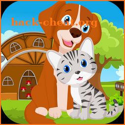 Kavi Game-  419 Dog And Cat Escape Game icon