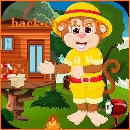 Kavi Games -  411 Simian Monkey Escape Game icon