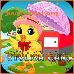 Kavi games- 413 Stylish Chick Rescue Game icon