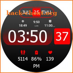 Key WF30 Digital Watch Face icon